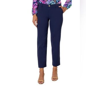 NWT Lilly Pulitzer Women’s Navy Travel Trouser UPF 50+